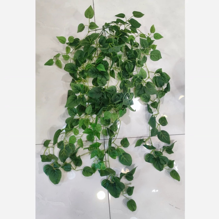 بوته آویز برگ مصنوعی پتوس لمسی