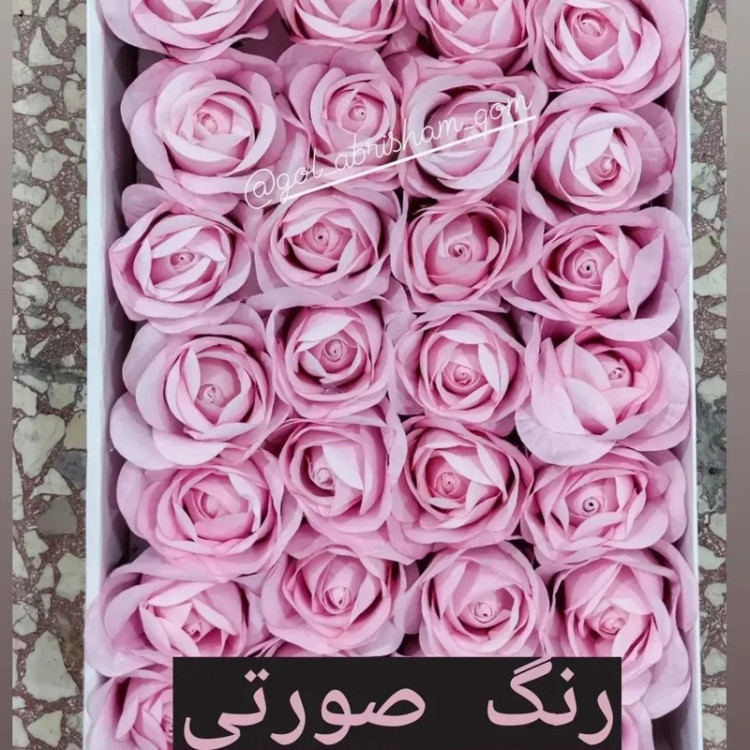 سرگل رز مصنوعی پارچه ایی با کیفیت A