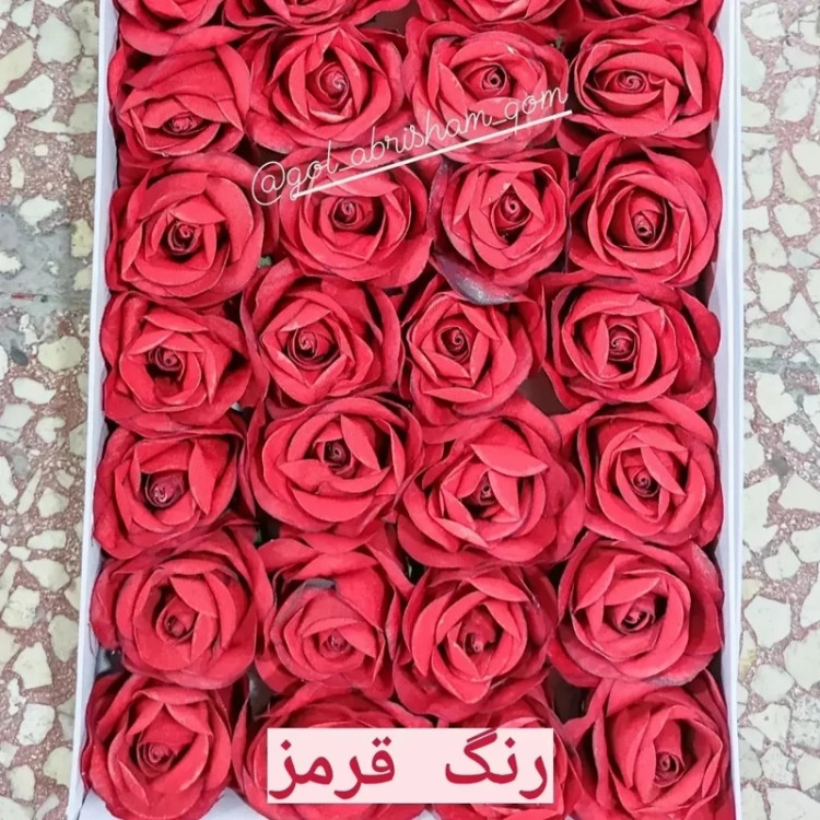 سرگل رز مصنوعی پارچه ایی با کیفیت A
