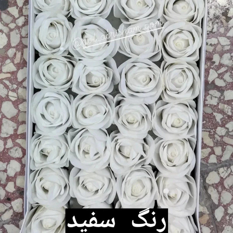 سرگل رز مصنوعی پارچه ایی با کیفیت A