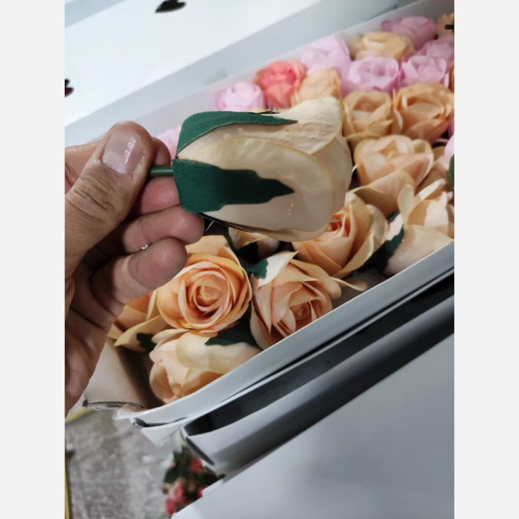 سرگل رز مصنوعی پارچه ایی با کیفیت A