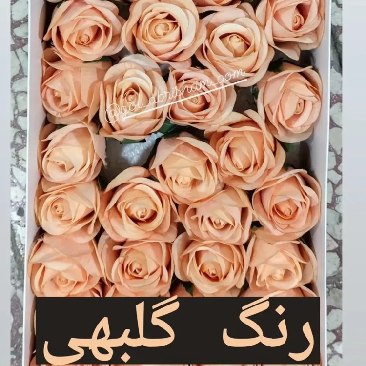 سرگل رز مصنوعی پارچه ایی با کیفیت A