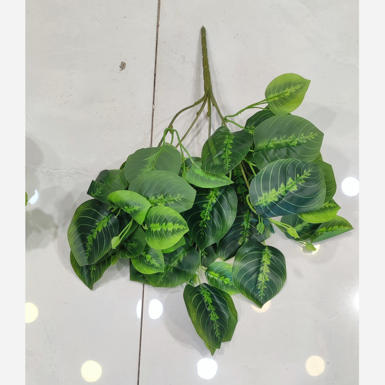 بوته برگ چرمی 5بازو 45برگ