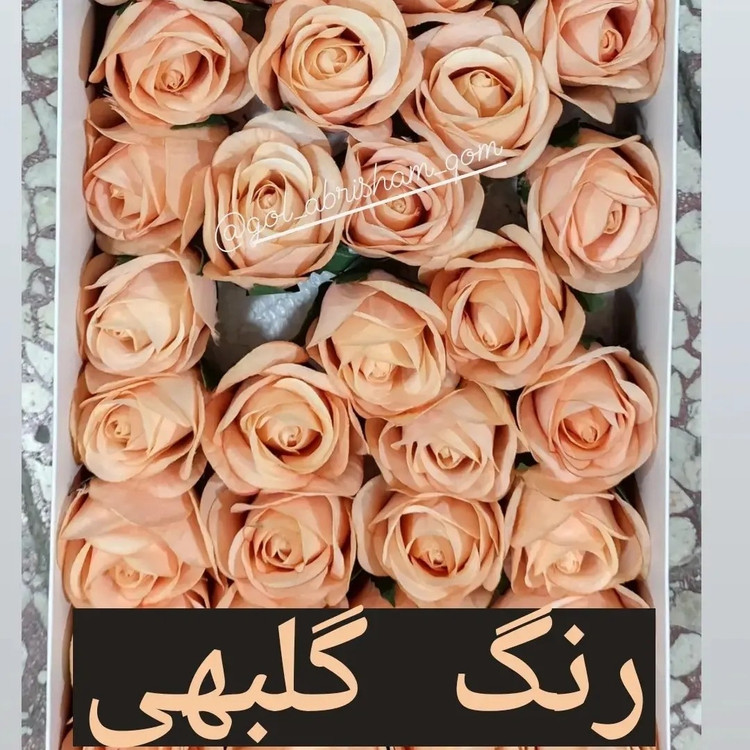 سرگل رز مصنوعی پارچه ایی با کیفیت A