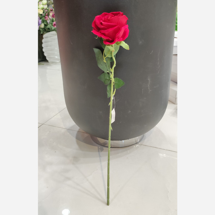 شاخه رز مخمل قرمز وارداتی